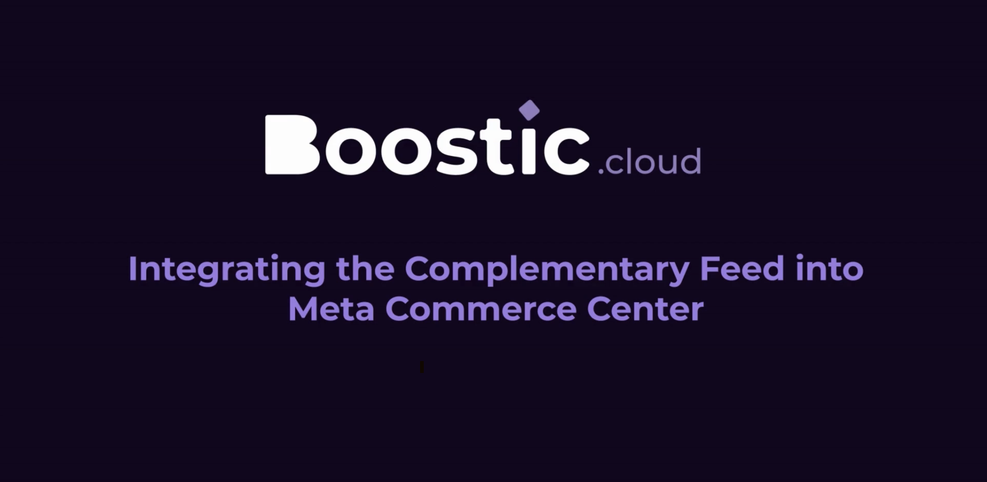 Tutorial: How to upload your supplemental feed to Meta